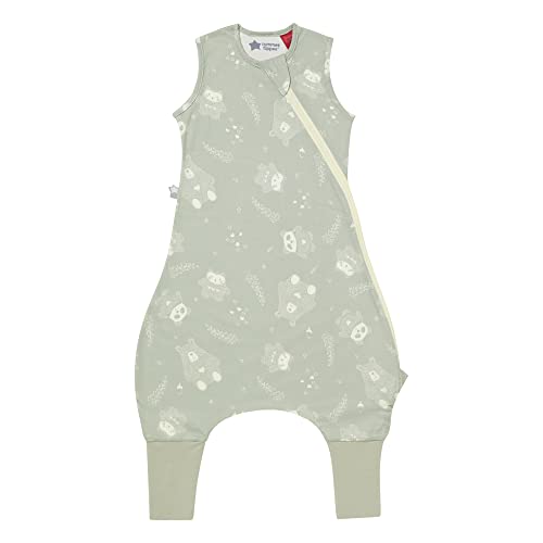 Tommee Tippee The Original Grobag Steppee, Saco-pijama, Tejido Suave Rico en Algodón, 18-36m, 1.0 TOG, Woodland Gro Friends