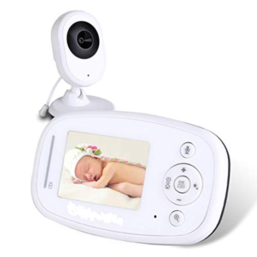 TSAR003 Baby Monitor con Cámara Baby Monitor, Cámara Web para Bebés, Visión Nocturna Inteligente, VOX Auto Wake-up Y Canciones De Cuna para Bebés/Ancianos/Mascotas