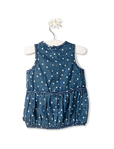 Tuc Tuc 48580 Vestido, Azul (Jeans), 80 (Tamaño del Fabricante:18) para Bebés