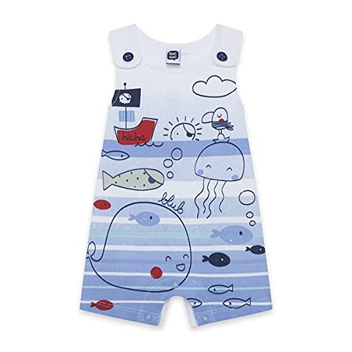 Tuc Tuc Little Pirates Juego de Pijama, Blanco, 18-24M para Bebés