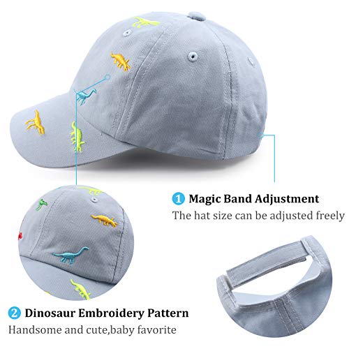 XIAOHAWANG Gorra de Béisbol Infantil Unisex Niño Sombrero Personalizado Sombrero de Verano 2 a 6 años(Sky Azul,2-6 años)