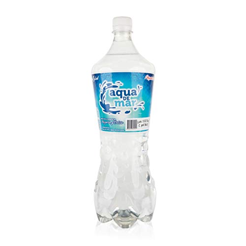 Agua de mar para beber - Bebida Isotónica (Para Fácil Digestión) - Aqua de Mar - Remineralización y Revitalización - Nuestro Origen: Parque Natural Cabo de Gata - Envase Libre de Bisfenol y Ftalatos