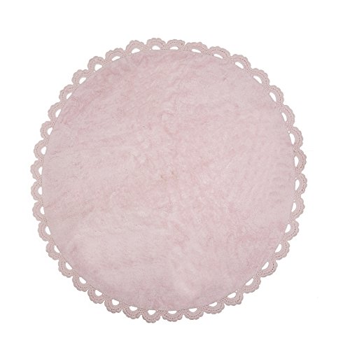 Aratextil Chanel Alfombra Infantil, Algodón, Rosa, 140 cm