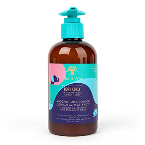 As I Am Born Curly Avocado Shea Co-Wash 240Ml/8Oz (Niños) 240 ml