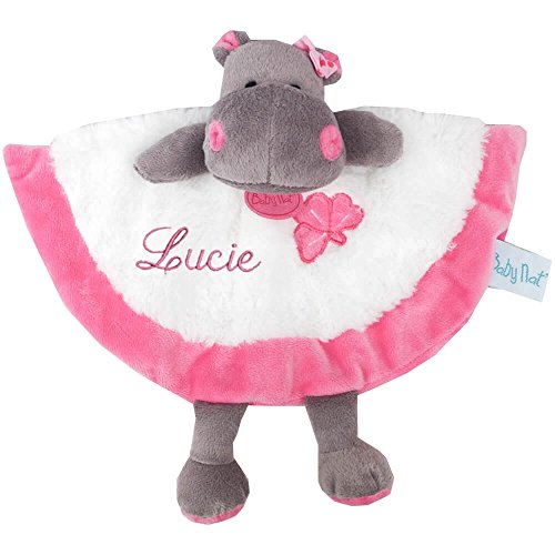 Baby Nat 'peluche Zoé el hipopótamo Color Rosa