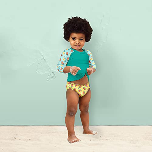 Bambino Mio, set de natación, tropical, mediano (6-12 meses)