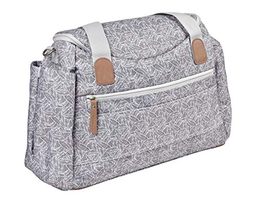 BÉABA Bolso de Pañales Sydney II, Con Colchón Cambiador para Bebé, Modulable, Gran capacidad, Múltiples compartimentos, Multifunción para Maternidad Hospital, Carrito, Viaje, Multicolores(Jungla)