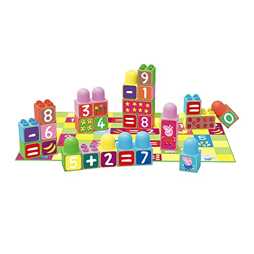 Bildo 8110 Peppa Pig Bloques con números, Multicolor