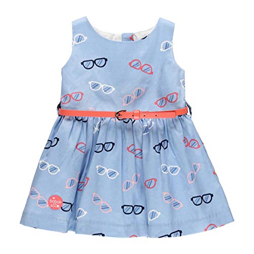 boboli Vestido satén Gafas de bebé niña Modelo 212083