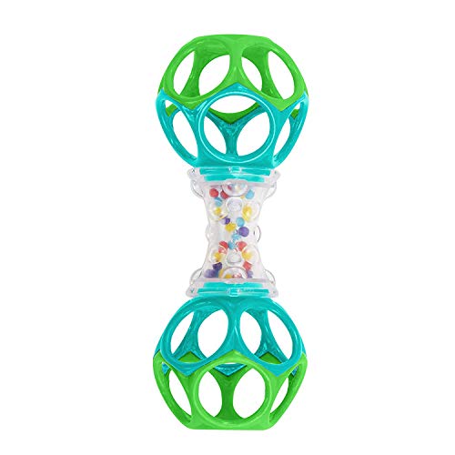 Bright Starts, Arco de Juego Flex ‘n Go + Oball Shaker, Juguete para bebés