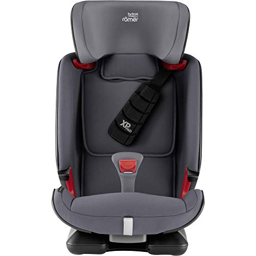 BRITAX RÖMER Silla Coche ADVANSAFIX Z-LINE Evolutiva con Anclaje ISOFIX Niño de 9 a 36 kg Grupo 1/2/3 de 9 Meses a 12 Años, Storm Grey