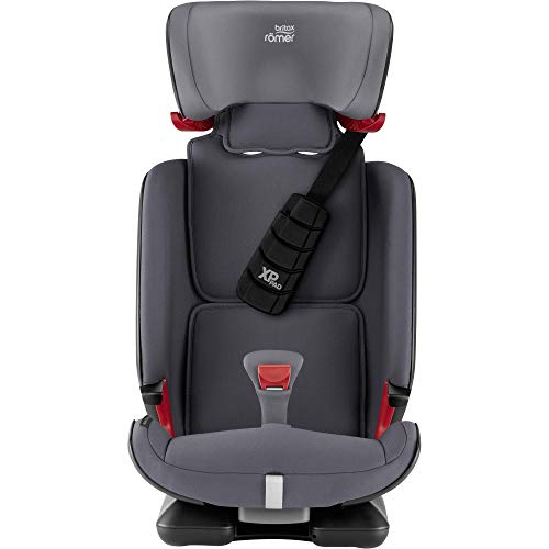 BRITAX RÖMER Silla Coche ADVANSAFIX Z-LINE Evolutiva con Anclaje ISOFIX Niño de 9 a 36 kg Grupo 1/2/3 de 9 Meses a 12 Años, Storm Grey