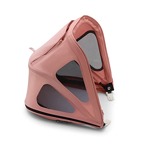 Capota Bugaboo Bee ventilada, extensible para una protección adicional y una protección solar óptima, repelente al agua, compatible con todos los carritos Bugaboo Bee, Morning Pink