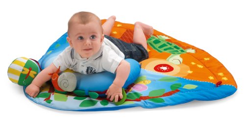 Chicco - Alfombra Tummy Pad 80X90 con Almohada Y Actividades 25-2572