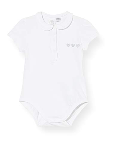 Chicco Body Bimba Esterno Casa Manica Corta, Blanco (Bianco 033), 58 (Talla del Fabricante: 062) para Bebés