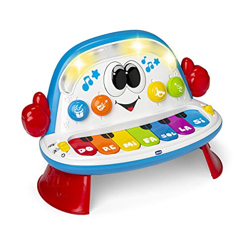 Chicco- Funky El Piano De La Orquesta Musicales, Multicolor, Mediano (00010111000000)