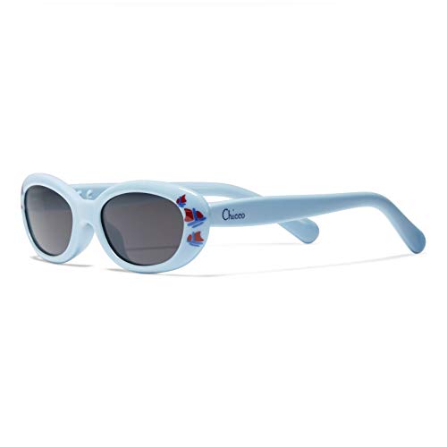 Chicco Occhiali da Sole 0 MESI+ 1 par de anteojos Gafas de Sol Infantiles, Azul, 0 m+ para Bebés