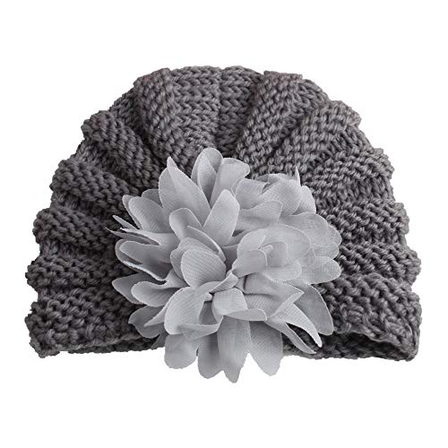 CHSEEA 11PCS Niños Sombrero Beanie Gorras Elásticas Caliente de Punto Arco Venda De Pelo Bebe Vinchas Diadema Turbante Cintas para El Pelo Niñas Accesorios para El Cabello #7