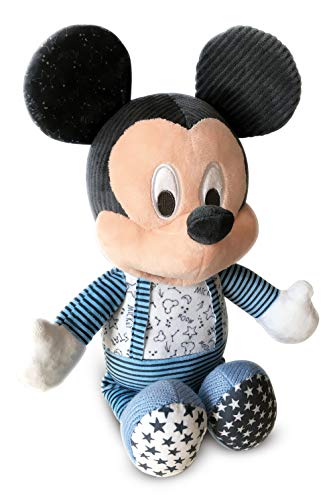 Clementoni - Baby Mickey duerme contigo - peluche bebé interactivo para dormir a partir de 6 meses (17394)