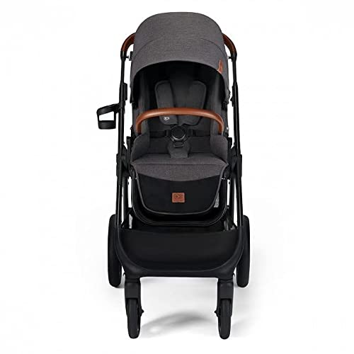 Cochecito Duo Kinderkraft EVERYDAY 2 en 1 - Dark Grey-Black