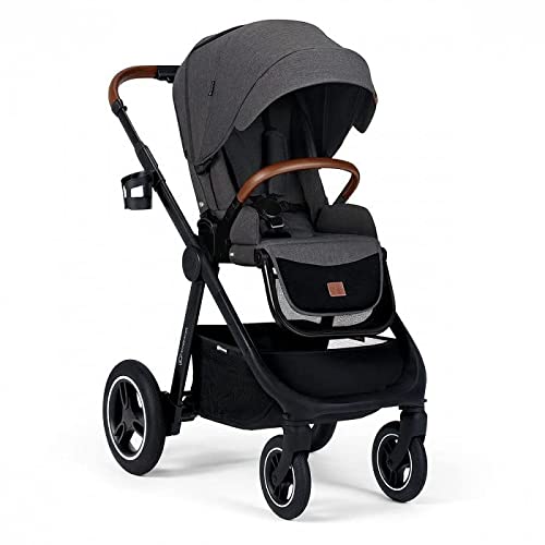 Cochecito Duo Kinderkraft EVERYDAY 2 en 1 - Dark Grey-Black