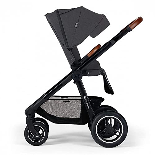 Cochecito Duo Kinderkraft EVERYDAY 2 en 1 - Dark Grey-Black