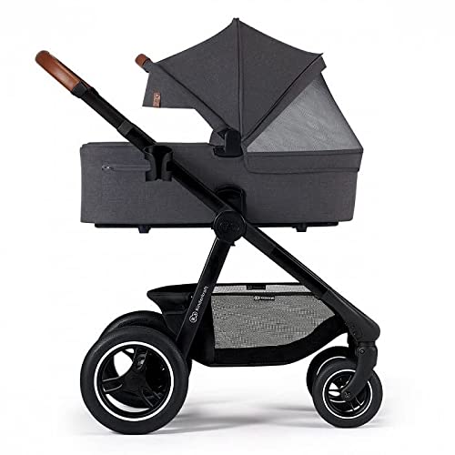 Cochecito Duo Kinderkraft EVERYDAY 2 en 1 - Dark Grey-Black