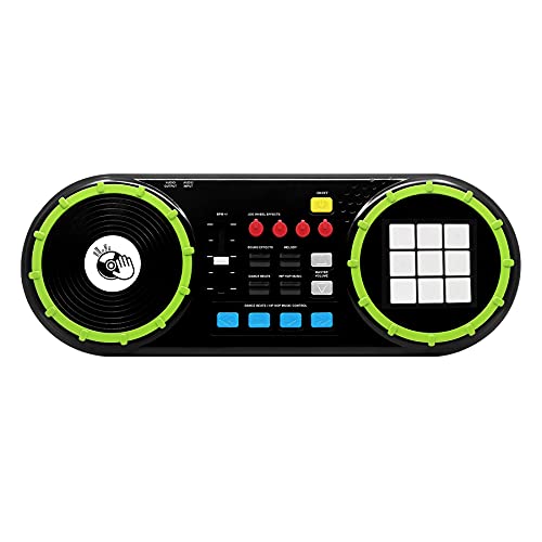 Diset - DJ Mixer, Mesa de mezclas para experimentar con la música y el sonido para niños a partir de 4 años