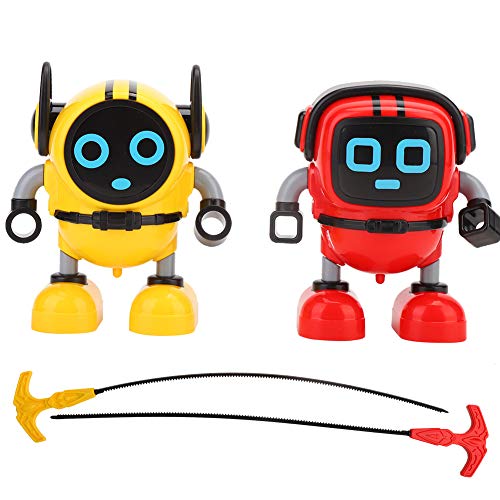 DIY Mini Robot Giroscopio, Novedad Spinning Top Varios modos Tire hacia atrás Inercia Inteligencia Juguete para niños pequeños