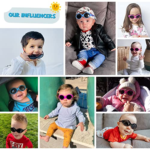 DUCO - Gafas de sol - para bebé niño Azul azul