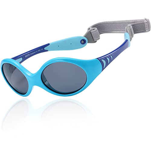 DUCO - Gafas de sol - para bebé niño Azul azul