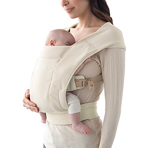 Ergobaby Embrace - Portabebés para recién nacido (7-25 libras), color crema