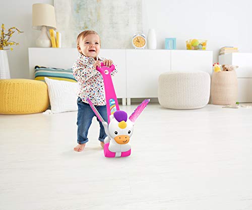 Fisher-Price - Correpasillos unicornio Andador bebés +1 año (Mattel GCV72)