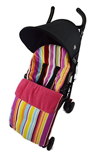 Forro polar saco para adaptarse a Buzz silla de paseo Quinny Moodd Mura Zapp Candy rosa