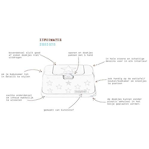 Funkybox FBTG30 - Dispensador toallitas, unisex