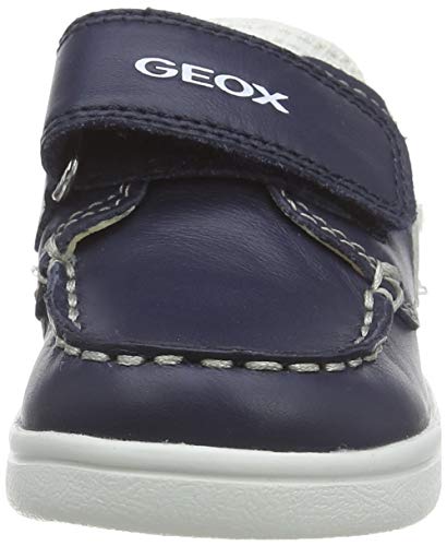 Geox B DJROCK BOY C Mocasines Bebé-Niños, Azul (Navy/White C4211), 24 EU