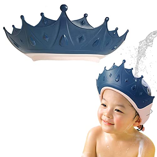 Gorro de Baño para Bebés,Gorra de Ducha para Bebé Impermeable,Gorro de Ducha Bebé,Sombrero de champú de baño Ajustable,Gorro de ducha infantil para protección de ojos, oídos y cara.