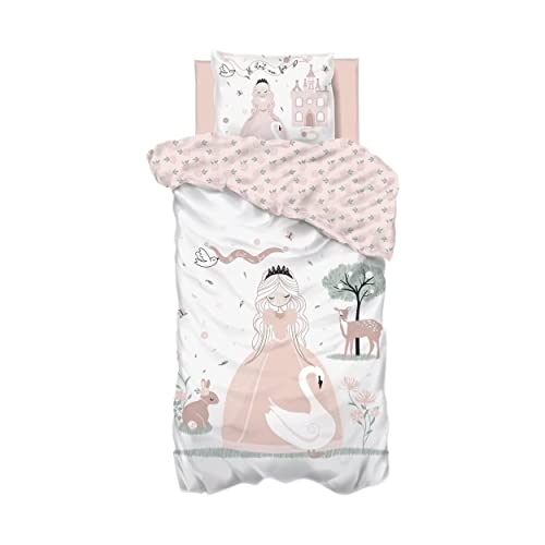 HOGAR Y MAS Juego SÁBANAS Ropa DE Cama Infantil Princesa 140X200