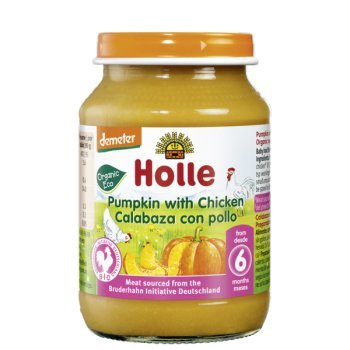 Holle Potitos de Verdura y Carne con Calabaza y Pollo (+ 6 meses) - 190 gr