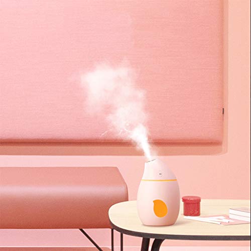 Humidificador Humidificador 160ml portátil Mini humidificador pequeño humidificador de Vapor frío USB de Escritorio humidificador Conveniente for el Dormitorio de Coches Oficina de Viajes, luz cálida