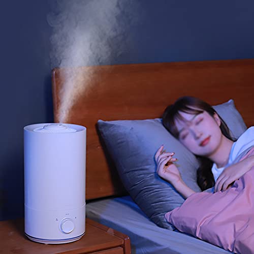 Humidificador Humidificador, humidificador de humidificador dormitorio en silencio mujeres embarazadas bebé aire acondicionado habitación interior escritorio pequeño aire aerosol Humidificador de aire