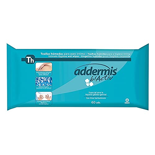 INDAS - ADDERMIS TOALLITAS HUMEDAS 60U