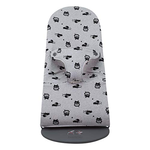 JANABEBE Funda para Hamaca Compatible con Babybjorn Soft, Balance (Robot Space, ALGODÓN)