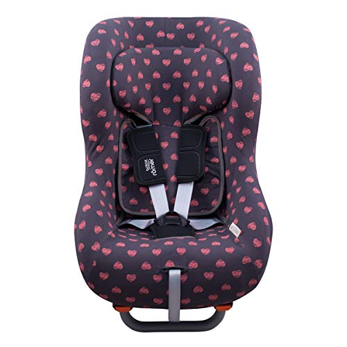 JANABEBE Funda para Romer Britax Max Way Plus (Fluor Heart)