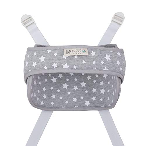 JANABEBE Soporte de Cabeza para Niños en Coche (White Star)