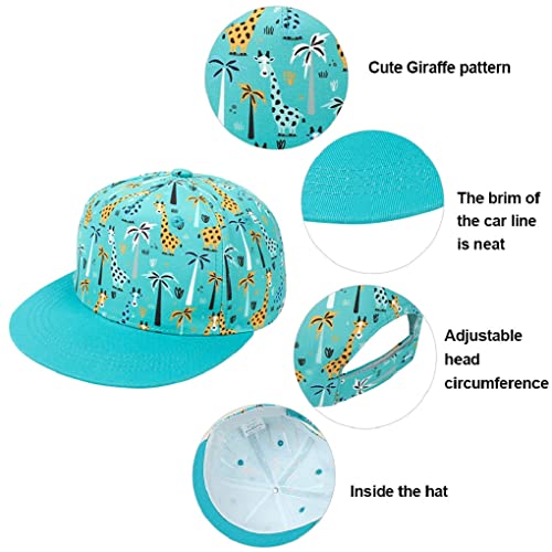 Joligiao Bebés Niñas Niños Baseball Hiphop Cap Unisex Gorra de béisbol Trucker Shark Hat Cotton Sun Cap Little Kid Hat Primavera Verano