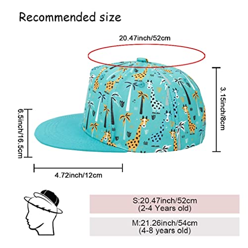 Joligiao Bebés Niñas Niños Baseball Hiphop Cap Unisex Gorra de béisbol Trucker Shark Hat Cotton Sun Cap Little Kid Hat Primavera Verano