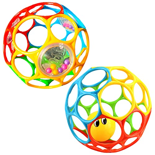 Junxcj Grip Ball para BebéS, Bolas Sensoriales para BebéS, Juguetes para Habilidades Motoras con Bolas De Agarre para BebéS, Juguetes De Aprendizaje para La Primera Infancia, Regalos