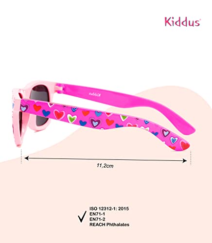 Kiddus Gafas de sol POLARIZADAS bebe, niño, niña. Con Patillas Flexibles. UV400 100% protección rayos UVA y UVB. Seguras, confortables y muy resistentes