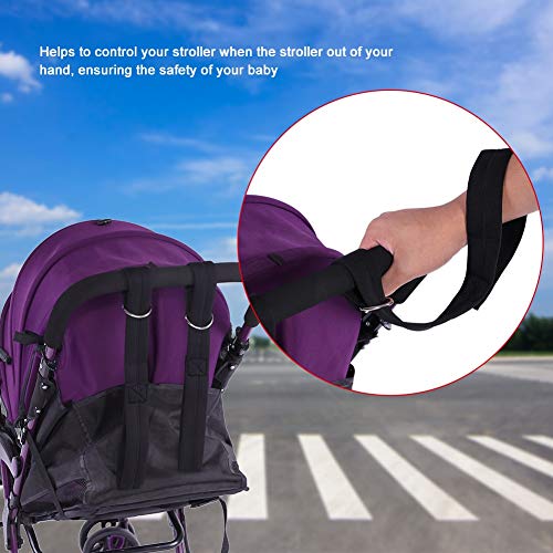 KSTE Cochecito de bebé de Seguridad Correa for la muñeca, 1Pc Cochecito de bebé de Seguridad de muñeca Correas, Infantil Cabritos de los cochecitos Cochecito de niño perdido Anti arnés de Color Negro